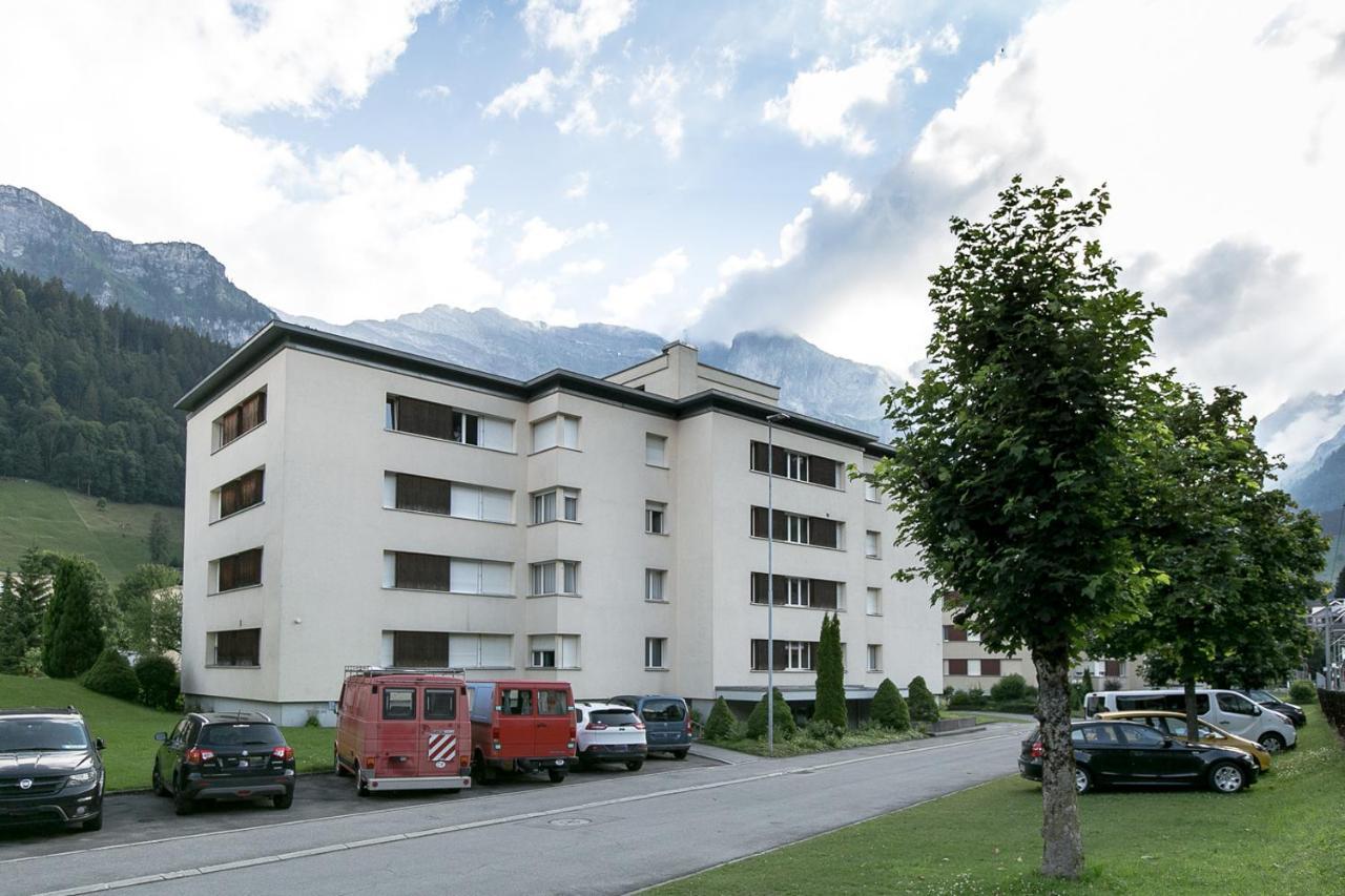 Spirit Apartments - Studio 1 - Kuche - Parkplatz Engelberg Exterior photo